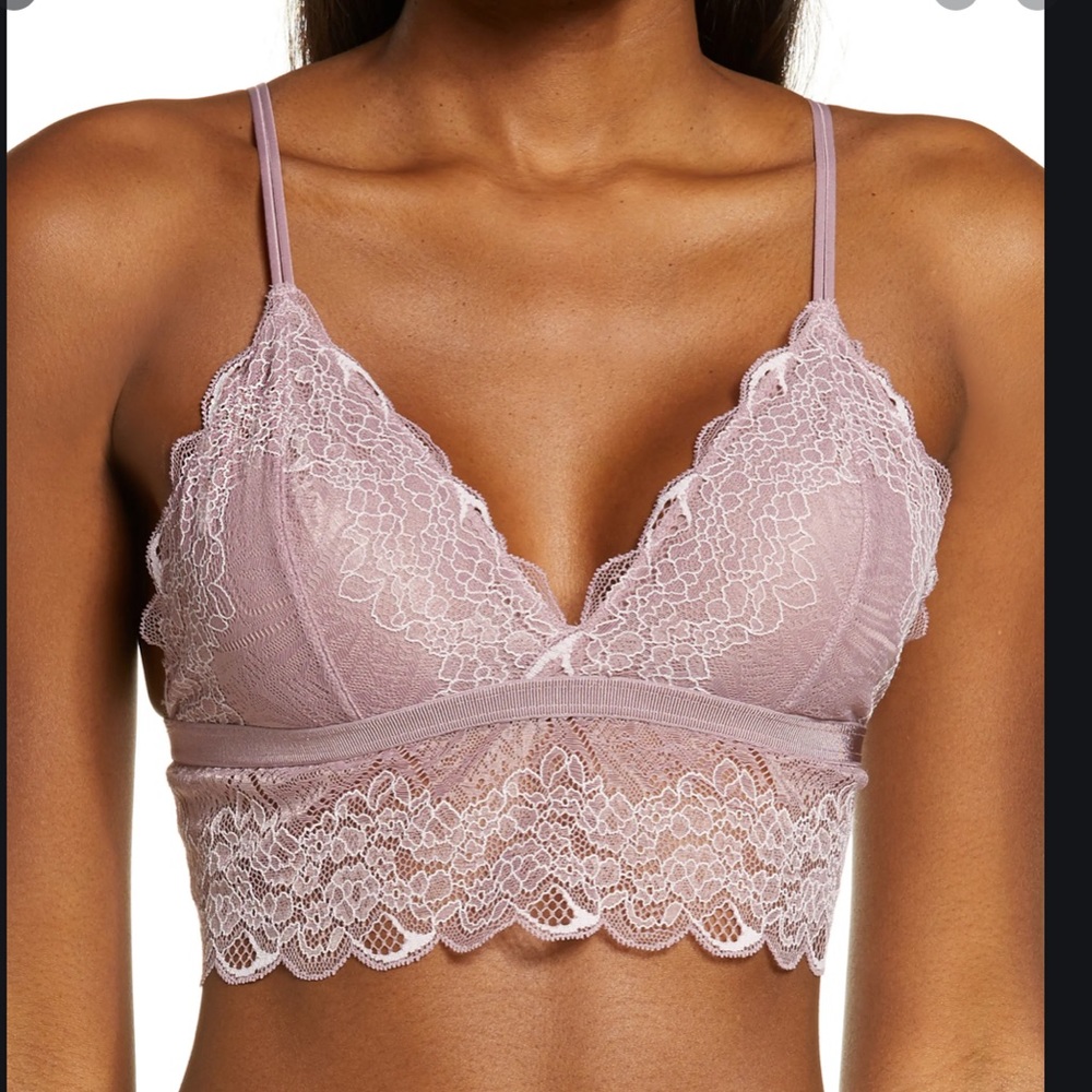 Madewell Longline Lace Bralette